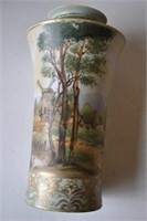 Gorgeous Antique Hand Painted Porcelain Vase