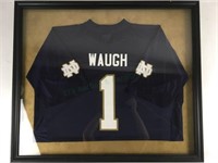 Notre Dame Football Jersey Labeled “ Waugh”