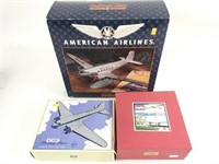 (3) Scale Model Aviation Replicas In Original