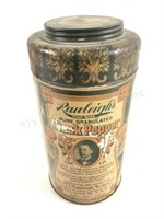 Vintage Rawleigh’s Black Pepper Lithograph Tin