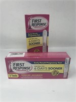 Brand New First Response Pregnancy Tests