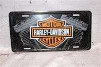 Harley Davidson plate