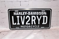 Liv to ride plate