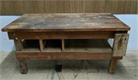 Workshop Wooden Table