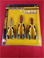 Olympia 3 Piece Solid Joint Pliers Set