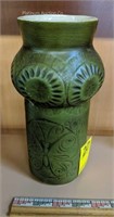 Ceramic Decorative Vase (Green in Color)