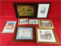 Miscellaneous Framed Prints and Painting