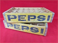 Vintage Pepsi Cola Crates