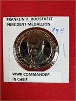 Franklin D. Roosevelt Presidential Medallion