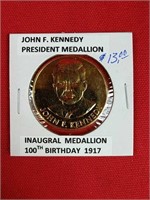 John F. Kennedy Presidential Medallion