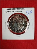 1889 Proof Replica Morgan Dollar