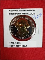 George Washington Presidential Medallion
