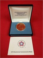 Gold Plated Bicentennial Commemorative Medallion