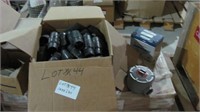1 1/2 COUPLING, IRON GROUND OUT BOX,