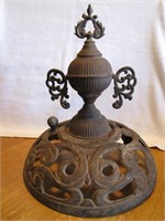 Antique Ornate Stove Finial 13&1/4"