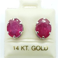 $600 14K Ruby Earrings