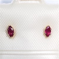 $150 14K Ruby Earrings