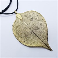 $150   Natural Leaf Pendant