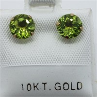 $150 10K Peridot Earrings
