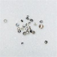 $500. Genuine Asst. Loose Diamonds(Approx 0.30ct)