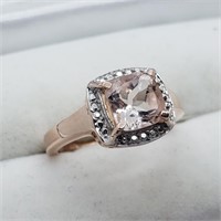 $200. S/Silver Morganite Ring