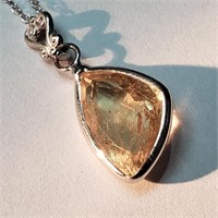 $1400 14K Color Changing Sultanite 2.75Ct Pendant