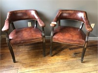 Pair of office side chairs, great look