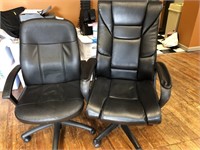 Pair of office chairs fully adjustable