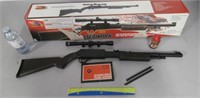 LASERHAWK 2025 BB REPEATER AIR RIFLE & BOX