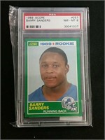 1989 Barry Sanders Score Rookie Card
