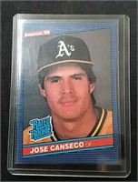 Jose Canesco 1986 Donruss-Rare Card