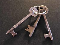 3 - Vintage Skeleton Keys