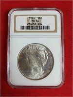 MS64 1923 Peace Dollar