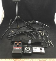 Guitar Stand, Instrument Cables, Tuner & More