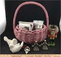 Basket, DIY Ornament Kits, Nutcracker & More