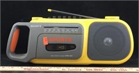 Sony Sports AM/FM Radio & Cassette Player