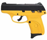 NEW Ruger LC9s 9mm Luger Yellow Pistol