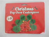 Christmas Pop-Over Centerpiece 10"x6" 3D