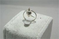Sterling Silver Friendship Heart Ring