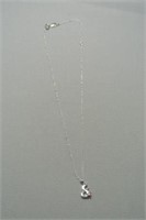 Sterling Silver Pendant on Cord