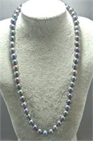 Peacock Tone Genuine Fresh Water Pearl Necklace