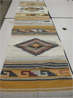 2 - 61" x 28" Mexican Blankets / Rugs
