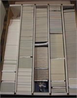 Large Box w/ 5 Rows Of Asst'd. NFL Football Cards
