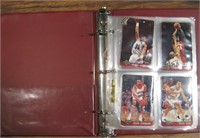 Small Binder Of Assorted Pro Sports Cards