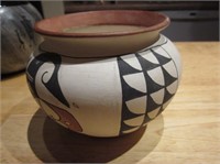 5" Signed Isleta - E.S. Native American Pot