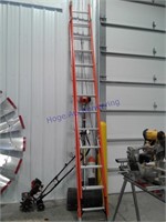 Werner 24" fiberglass extension ladder