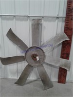 7-blade aluminum fan blade