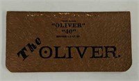 The Oliver 40 Chilled Plow Works Info/Note Pad