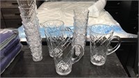 3 Pitcher & 12 Glass Water Set