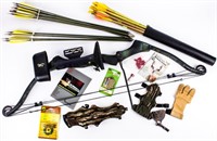 Browning Bow Ultimate Backcountry II and Arrows